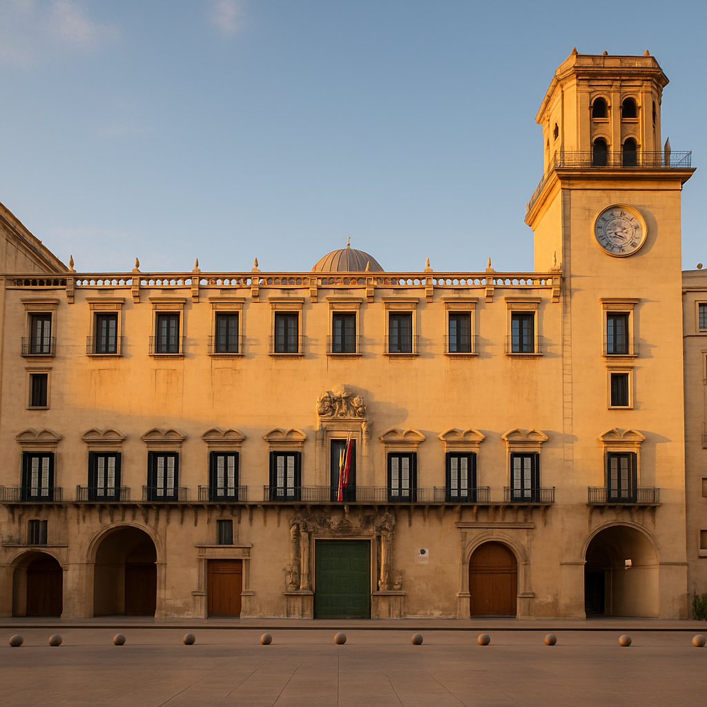 Illustration of Alicante City Hall