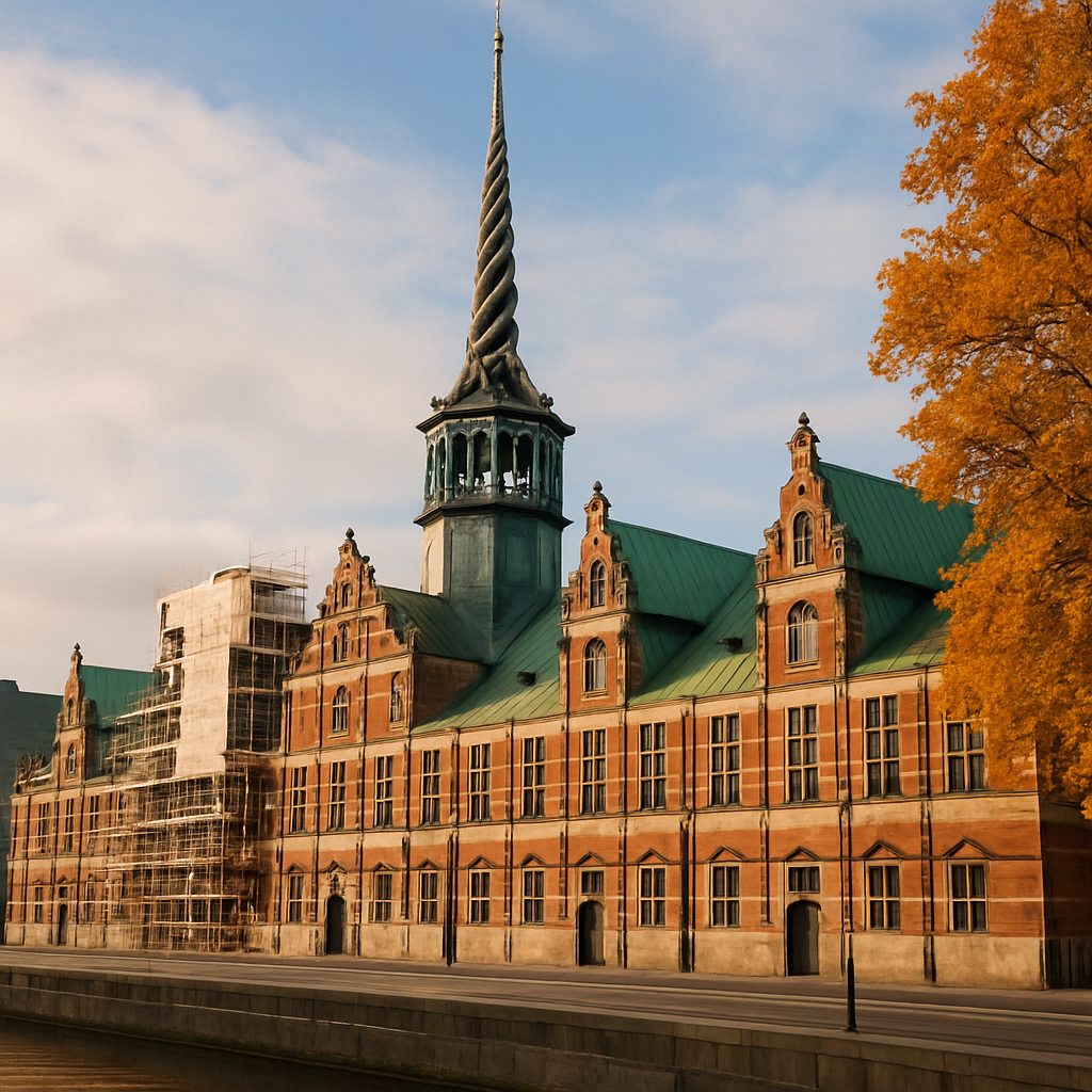 Illustration of Børsen (Old Stock Exchange)