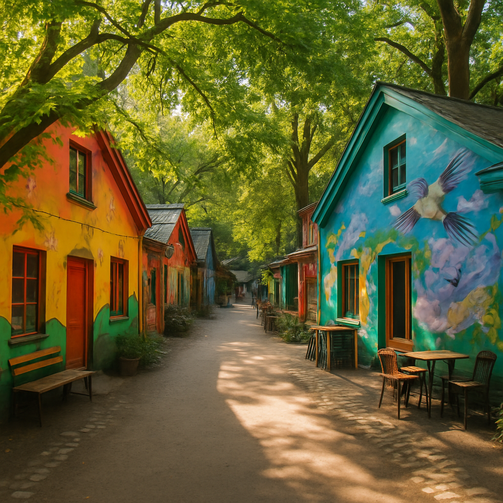 Illustration of Freetown Christiania