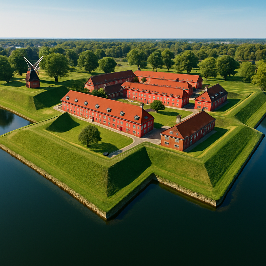Illustration of Kastellet (The Citadel)