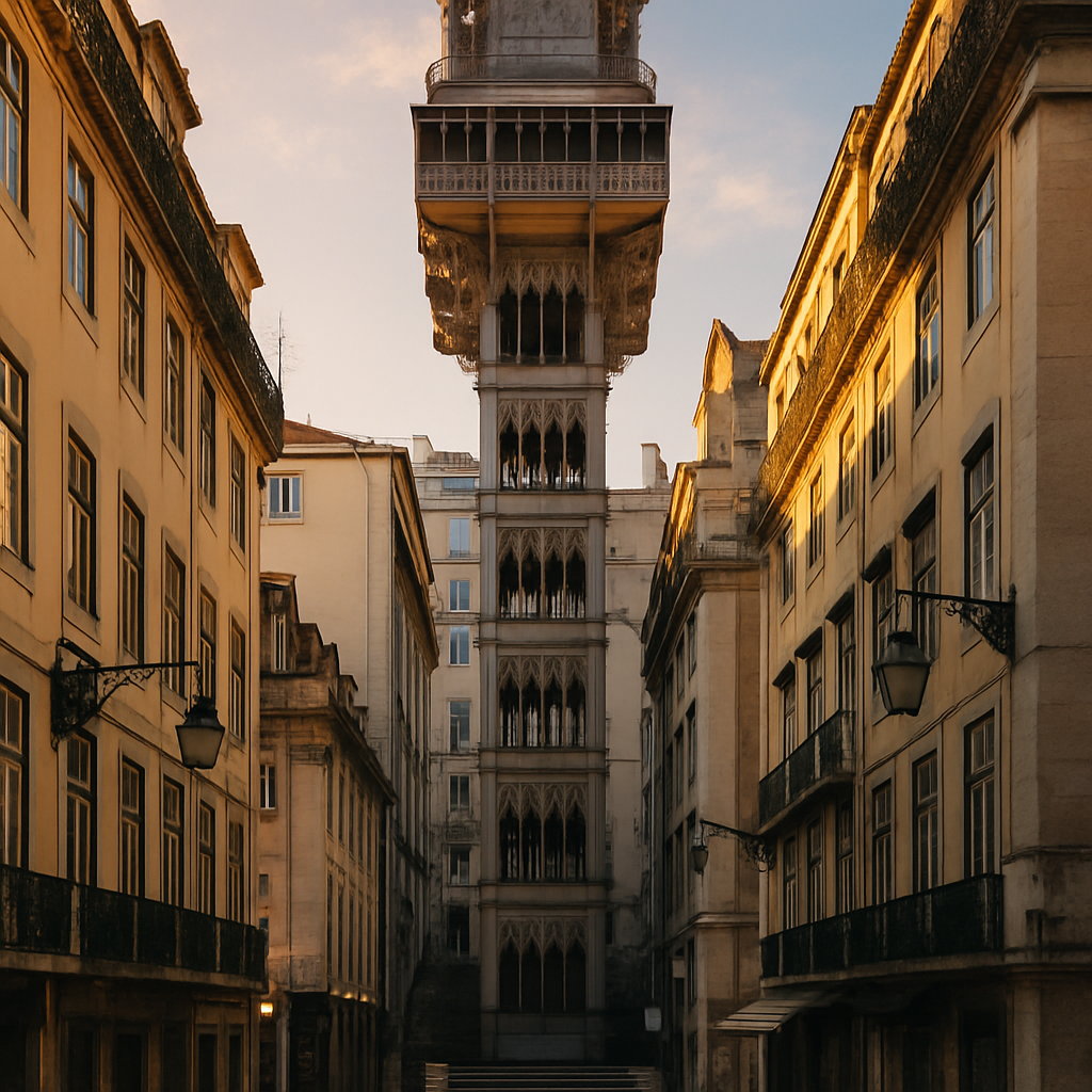 Illustration of Elevador de Santa Justa