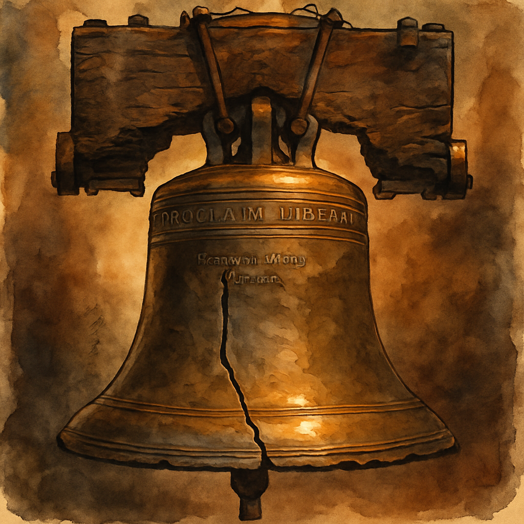 Illustration of The Liberty Bell