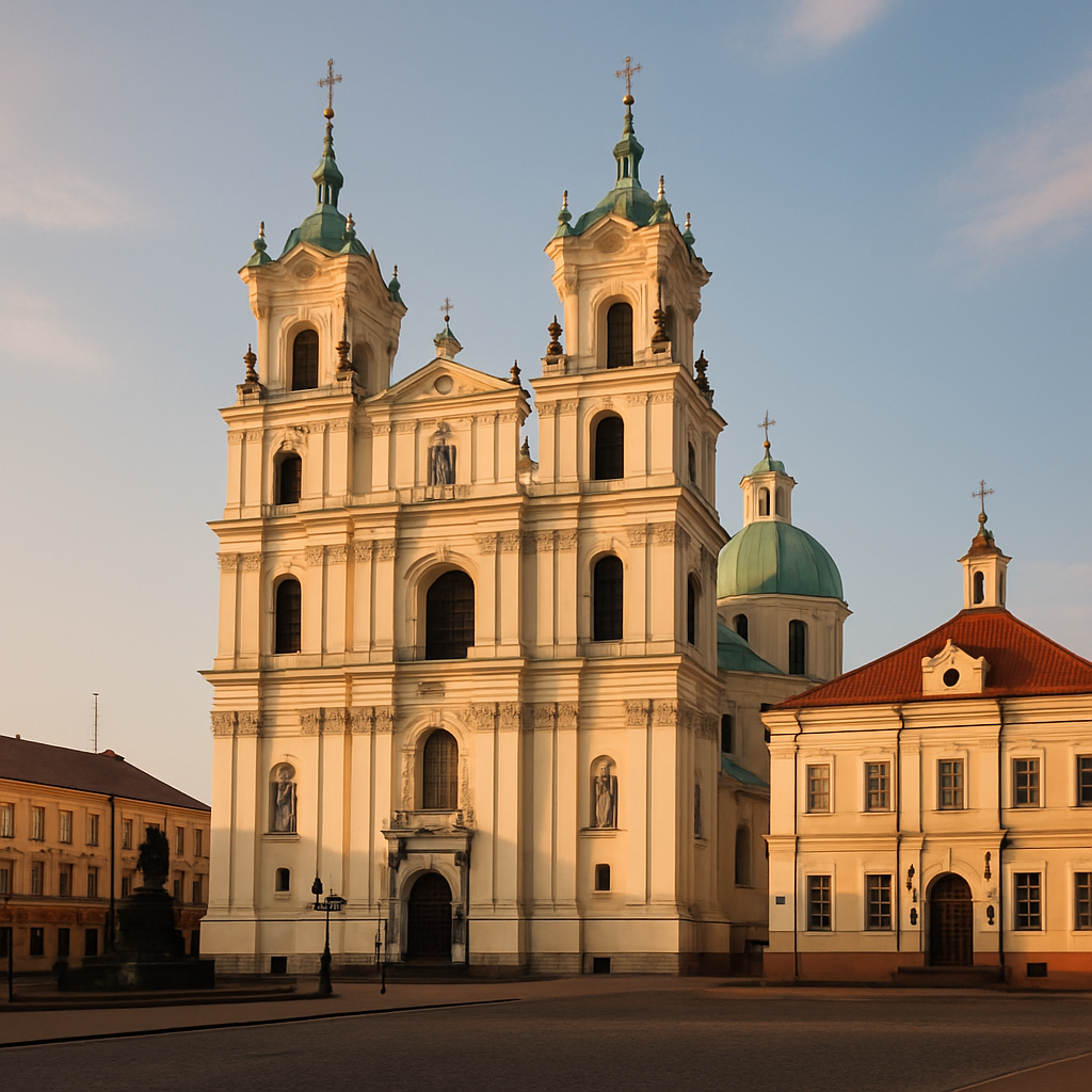 Illustration of St. Francis Xavier Cathedral (Farny Church)
