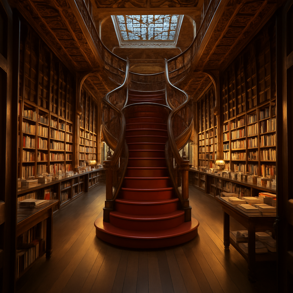 Illustration of Livraria Lello