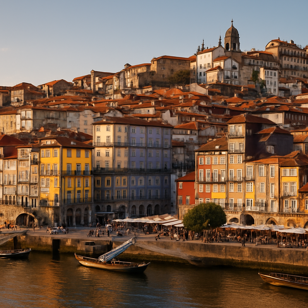Illustration of Ribeira Square and District