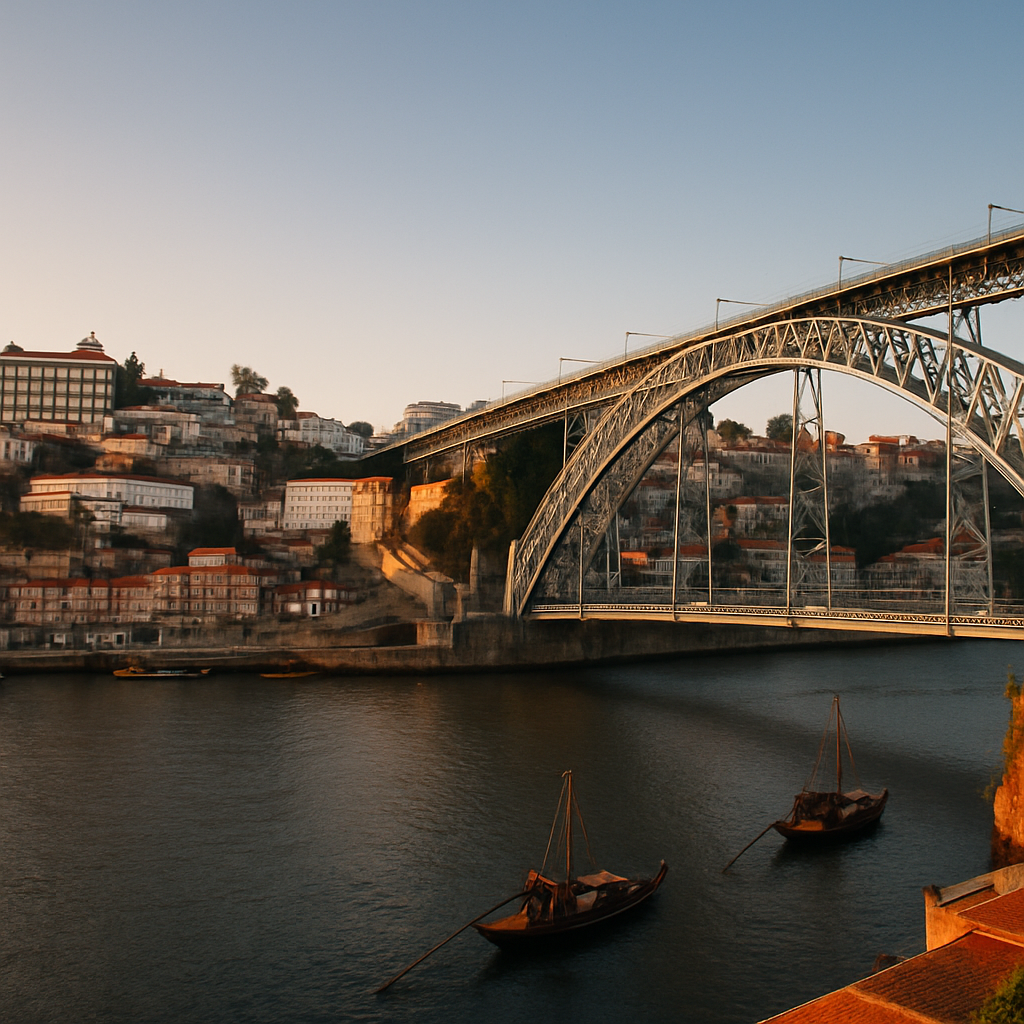 Illustration of Ponte Dom Luís I