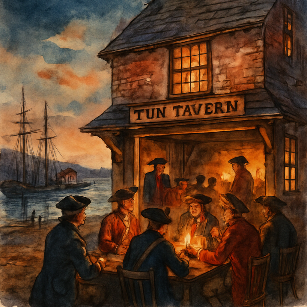 Illustration of Tun Tavern